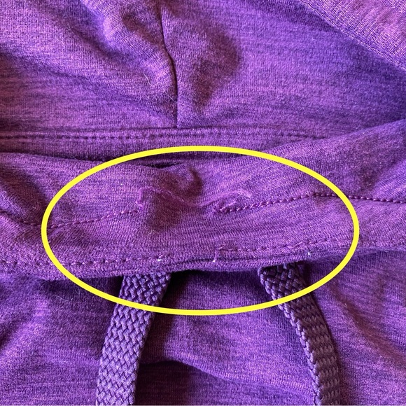 GapFit Brushed Tech Jersey Purple Drawstring Hoodie
- M - Picture 12 of 12